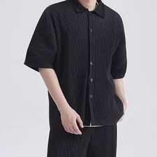 HOMME PLISSE ISSEY MIYAKE Pleats Casual T-Shirt Size 1.2.3.4