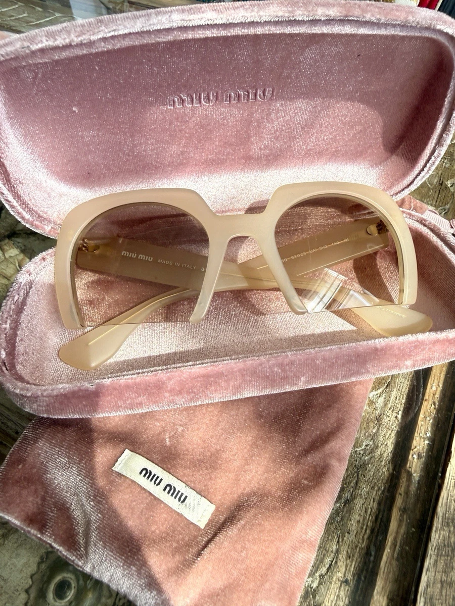Authentic Miu Miu Square Gradient Sunglasses with Pink Case Brand New Miu Miu Women main image 3
