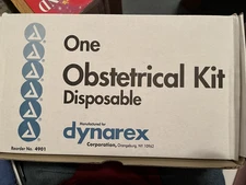 Obstetrical Disposable Kit by Dynarex for home births-unused in original box