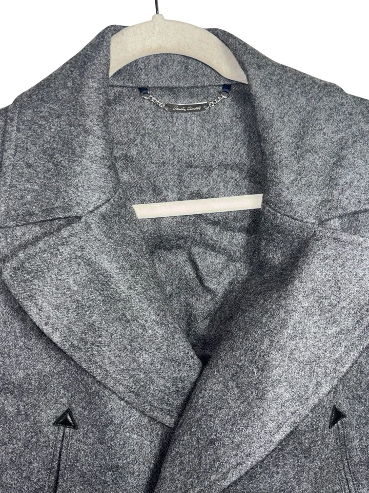 Hardy Amies мужчин размер 44 уголь серый двубортный куртка Peacoat официальный - Изображение 3 из 4