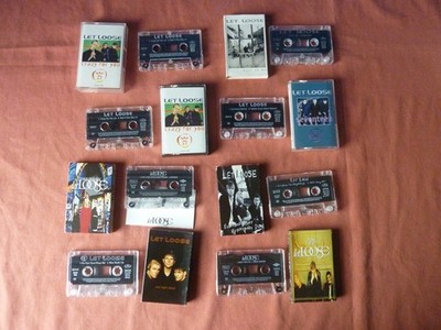 Job Lot Let Loose another 9 cassette singles tapes cassingles