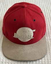 Baltimore Bullets NBA Retro Mitchell & Ness Leather Strap Back Hat