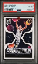 2024 PANINI DONRUSS ZERO GRAVITY #5 NIKOLA JOKIC PSA 8