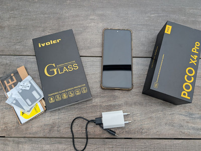 Xiaomi Poco X4 Pro 5G 8GB RAM 256GB Yellow+Cases+Schutzfolie+CamAbdeckung+OVP