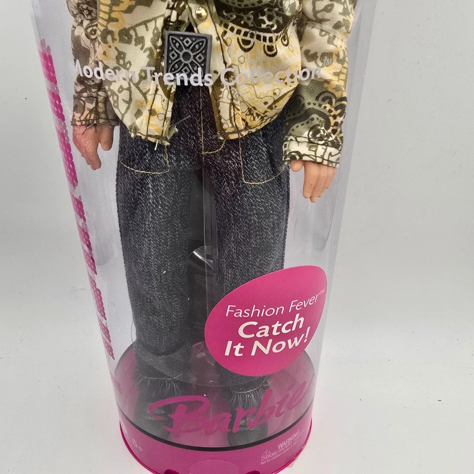 Barbie Fashion Fever Modern Trends Muñeca Ken Blaine #K9812 2006 Mattel NRFB Foto 3 de 4