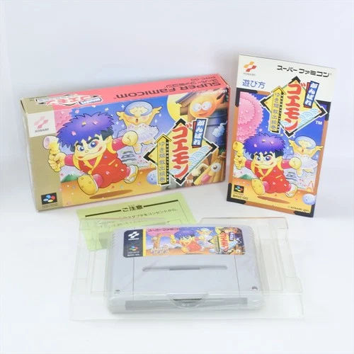 GANBARE GOEMON Yukihime Super Famicom Nintendo 1007 sf
