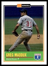 1993 Duracell Power Players II Greg Maddux Chicago Cubs #4