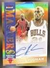 2025 Topps Finest Dennis Rodman #MA-DR Masters Auto Gold Refractor /50