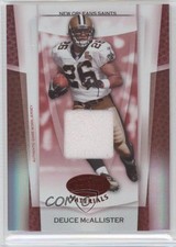 2007 Leaf Certified Materials Mirror Red 21/100 Deuce McAllister #48 4p7