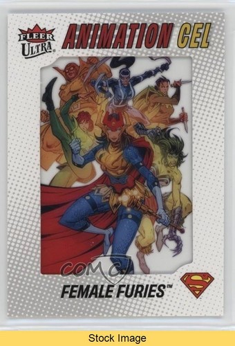 Female Furies #AC-63 — 2026 Fleer Ultra Superman Animation Cels Artist Autograph Red entertainment card