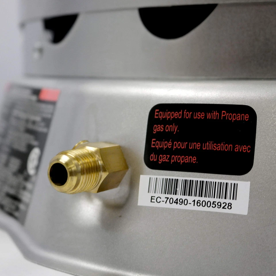 Mr. Heater Corporation Convección, 30-80K BTU/HR, Plateado Foto 3 de 4