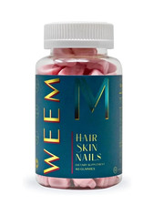 WEEM Hair Skin and Nails Gummies - Supports Healthy Hair - Vegan biotin Vitamins