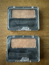 2 Covergirl 445 GOLDEN SUNRISE Eye Enhancers Eyeshadow Copper .09 oz/2.5g  RARE