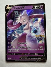 Pokémon Go Mewtwo V Blackstar Promo EN