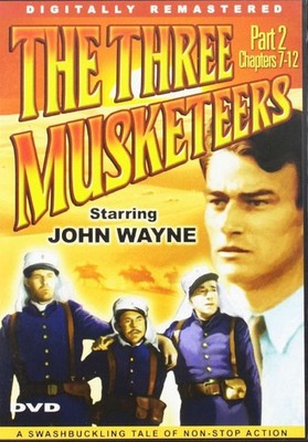 The Three Musketeers, Part 2 Chapters 7-12 [Slim Case], New, John Wayne, Multi