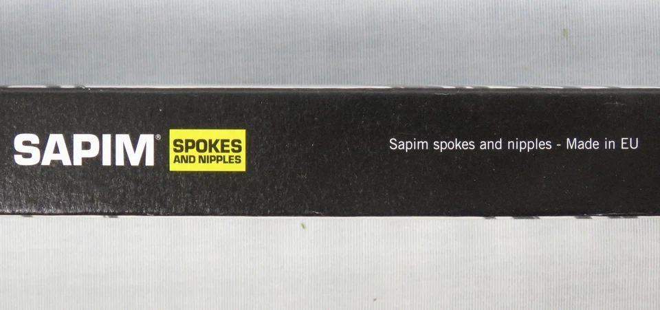 Radios de rueda de bicicleta Sapim WS5690 100 por caja 290 mm 13G con pezones NUEVO Foto 4 de 4