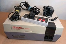 Nintendo Nes Console, Control Pad, Power Supply, RF Lead. Tested Working