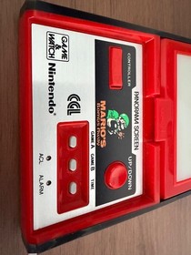 Nintendo Game & Watch Panorama Mario&rsquo;s Bombs Away TB-94 Boxed Complete 1983