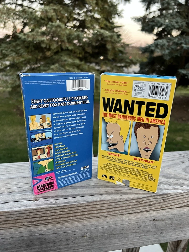 Beavis and Butthead VHS Innocence Lost , Do America VHS - Image 2 of 3