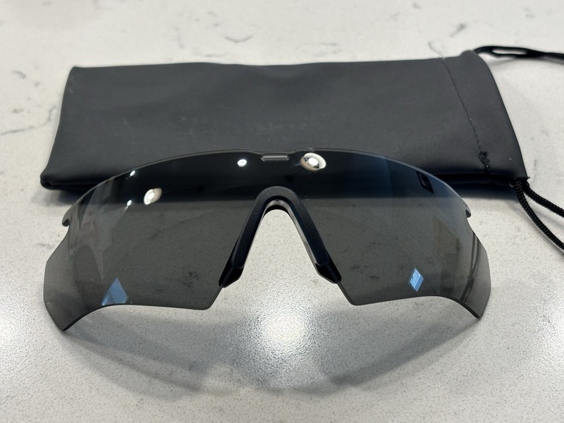 ESS Z87+L3 Smoke Tint Glasses Lens Only No Frames With Soft Case