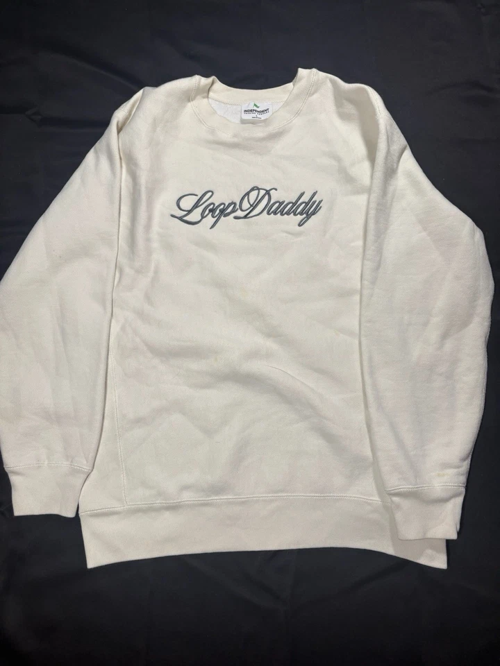 Suéter Marc Rebillet Loop Daddy Cuello Redondo Crema Para Hombre Grande Foto 3 de 4