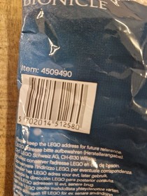 LEGO Bionicle 6945 Sealed Bad Guy 04 Rare Promotional Polybag