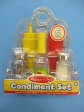 MELISSA  DOUG CONDIMENT SET 9358 FREE SHIPPING  READ 