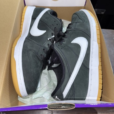 New Mens Size 9 Black White Nike SB Dunk Low Pro Skateboarding Shoes CD2563 006