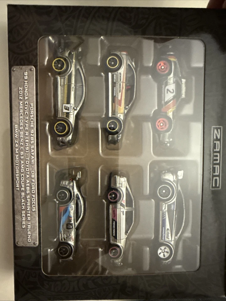 Juego de 6 coches Hot Wheels Silver Series Legends Tour Zamac 2025 Foto 4 de 4