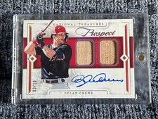 2024 National Treasures Dylan Crews Prospect Material Signatures Holo Gold /10