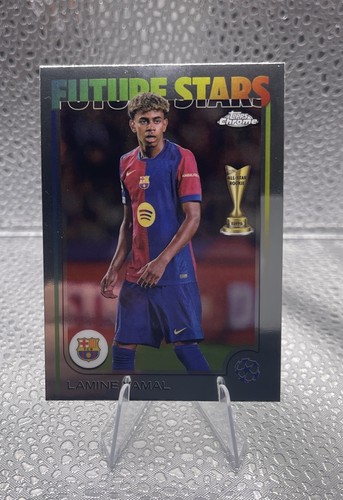2025 Topps Chrome Lamine Yamal Future Stars Gold Cup #27