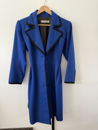 Yves Saint Laurent Women's Wool Coat Rive Gauche Size 36, Vintage 70's/80's