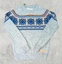 Superdry Women's Vintage Nordic Knit Jumper - Grey - Size Small
