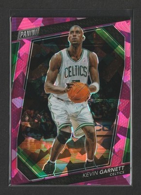 Kevin Garnett 2023 Panini The National VIP Gold Pack Pink Sparkle Prizm /75 #35
