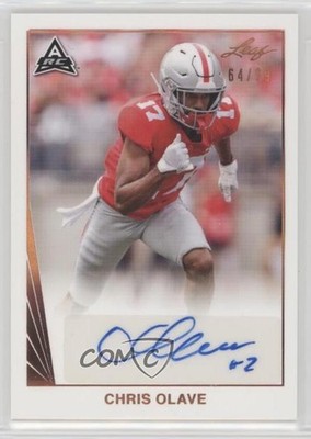 2021 Leaf Memories 1990 Base Bronze Spectrum 64/99 Chris Olave #BA-CO1 Auto 00jz
