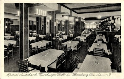 Ak Hamburg Mitte St. Georg, Würzburger Hofbräu, Steindamm 9 - 5100588