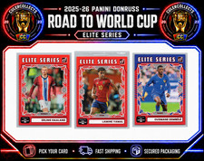 2025-26 Donruss Road To World Cup Elite Series Insert *Pick Your Player*