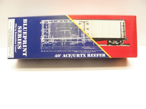 BRANCHLINE 40 ' ACF/URTX REFRIGERADOR - PLACA DE NÍQUEL - URTX #1560 ESCALA HO - KIT | Zustand: New