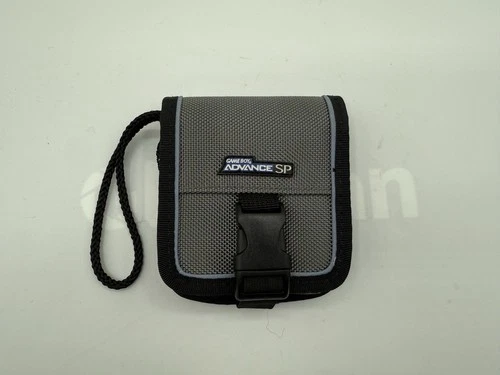 Nintendo Game Boy Advance GBA SP Carrying Case Gray Authentic OEM