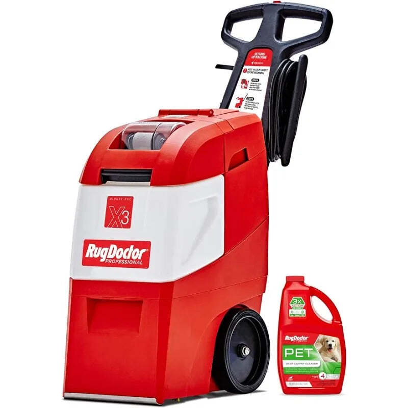 Carpet Cleaner – Large Red Pet Pack, 48oz. Commercial Carpet Cleaning Machine-image