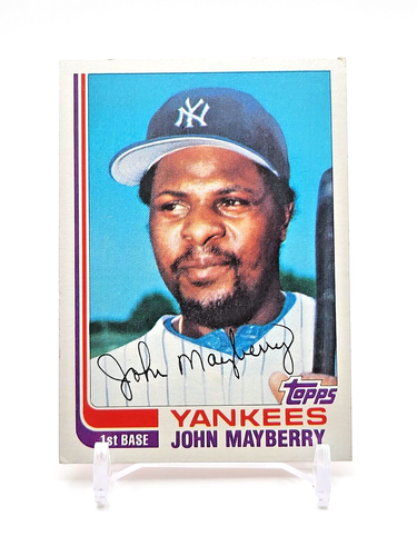John Mayberry 1982 Topps #67T New York Yankees VINTAGE