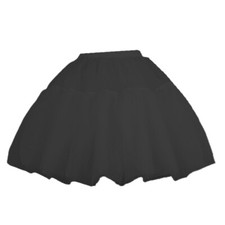Crinoline Underskirt Petticoat Gown Short Slip A-line Hoopless