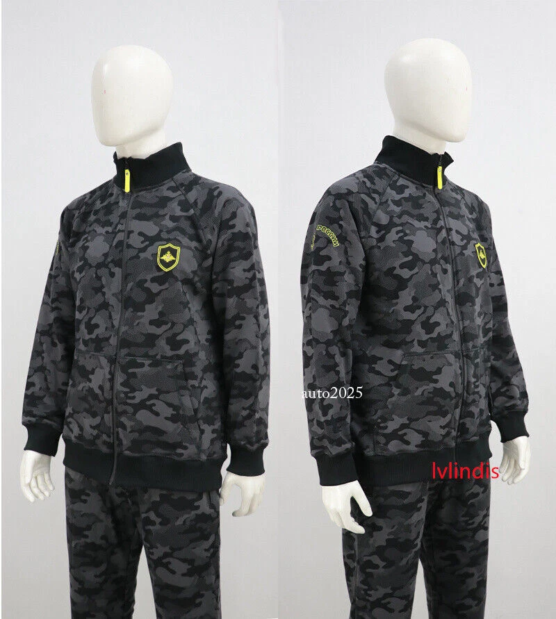 Conjunto de traje de entrenamiento físico militar ruso para hombre chaqueta deportiva pantalones Foto 3 de 4