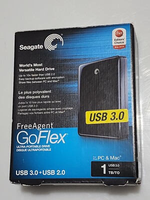 1TB Seagate Free Agent GoFlex Hard Drive