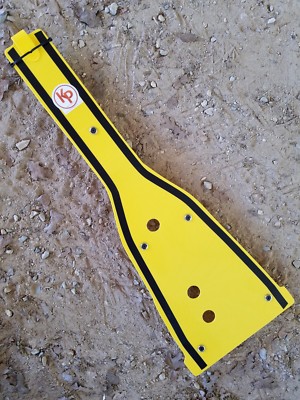 Kased Plates '06-'09 Suzuki LTR450 3MM YELLOW Lifetime Warranty Poly Skid Plate
