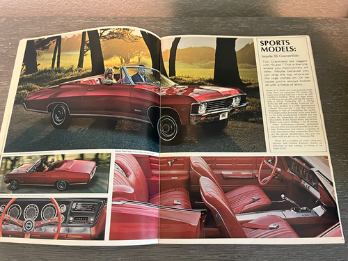 1967 Chevrolet Models Caprice Impala Bel Air Biscayne Station Wagon Brochure - Picture 6 of 10