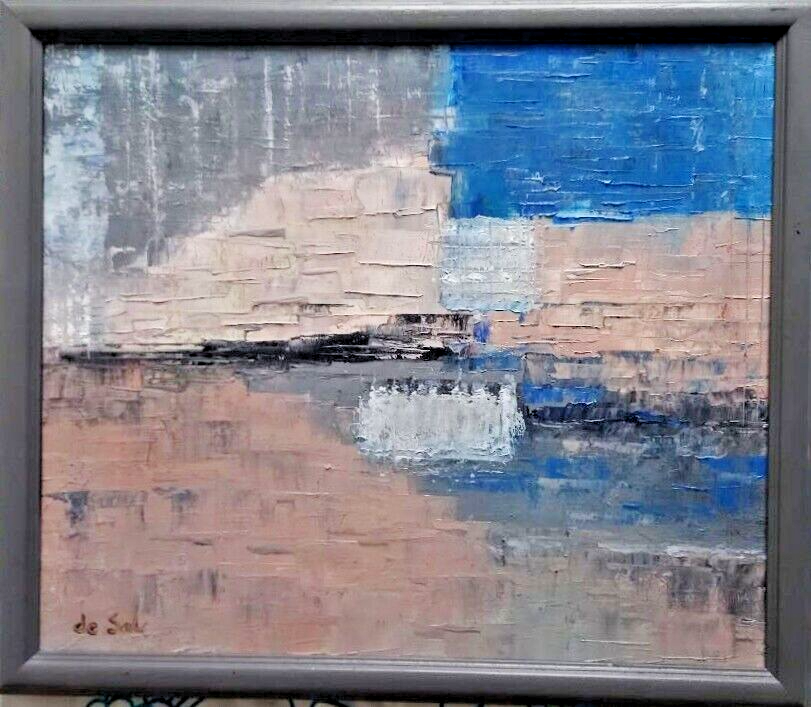 AN ORIGINAL ABSTRACT PAINTING SIGNED eBay