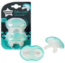 Tommee Tippee Closer to Nature Teether Stage-1 Baby Teethers | 3m+ | Green
