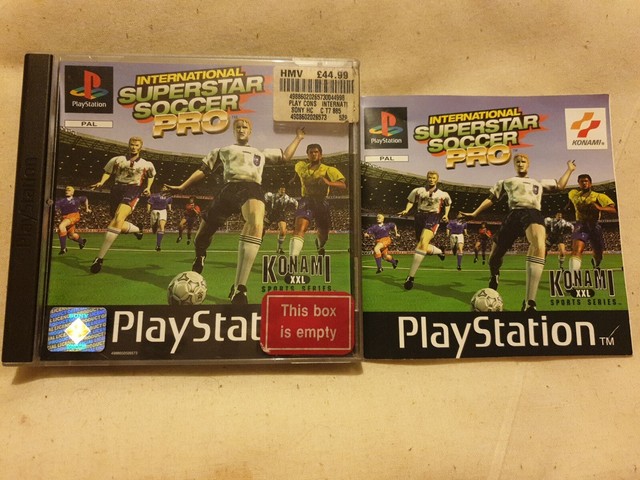 Sony Playstation 1 Game International Superstar Soccer Pro Complete Ps1 S1056 For Sale Online Ebay