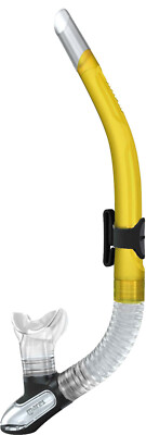 Mares Ergo Flex Snorkel Dive Scuba Free Diving Yellow 481055